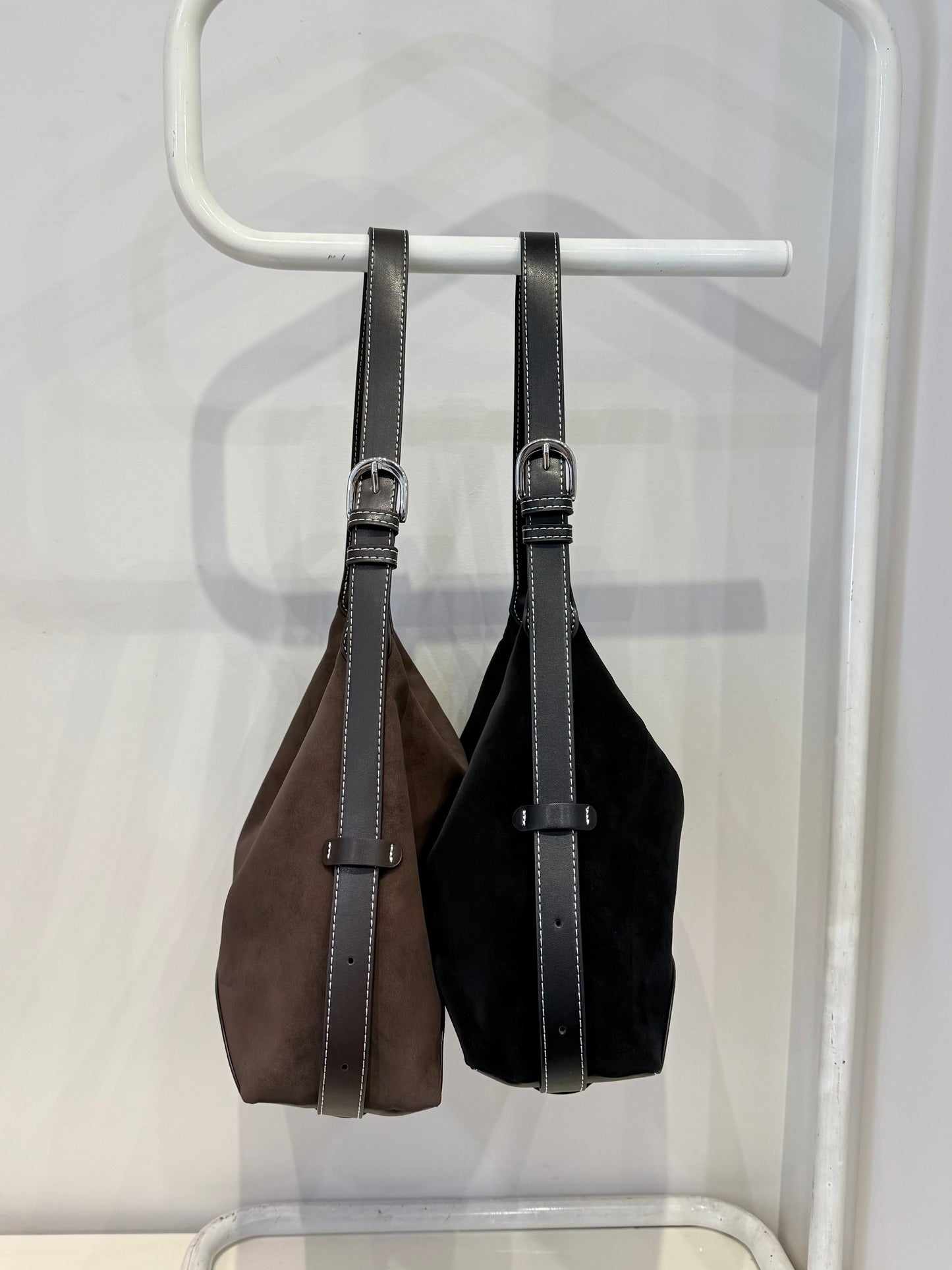 BOBBY Vegan leather shoulder bag