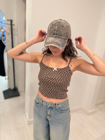 YOO Distressed cap