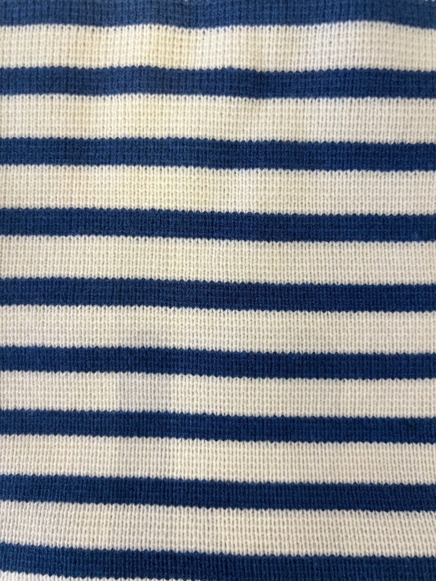 PETAN Stripe half-zip sweater