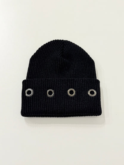 ISHA Eyelet beanie
