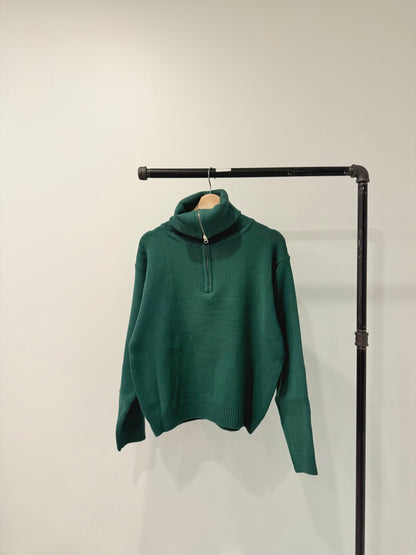 ROWN Zip-up turtleneck