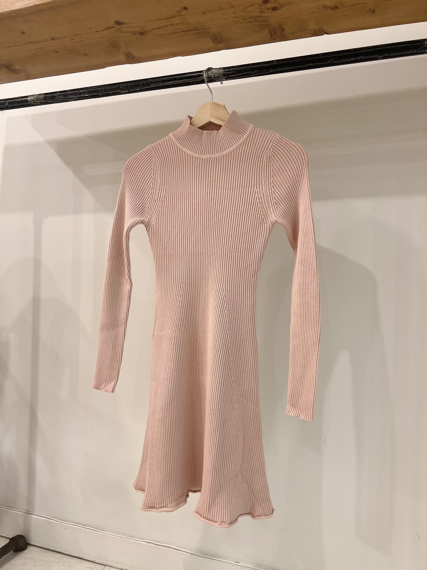 BARRE Mini turtleneck dress