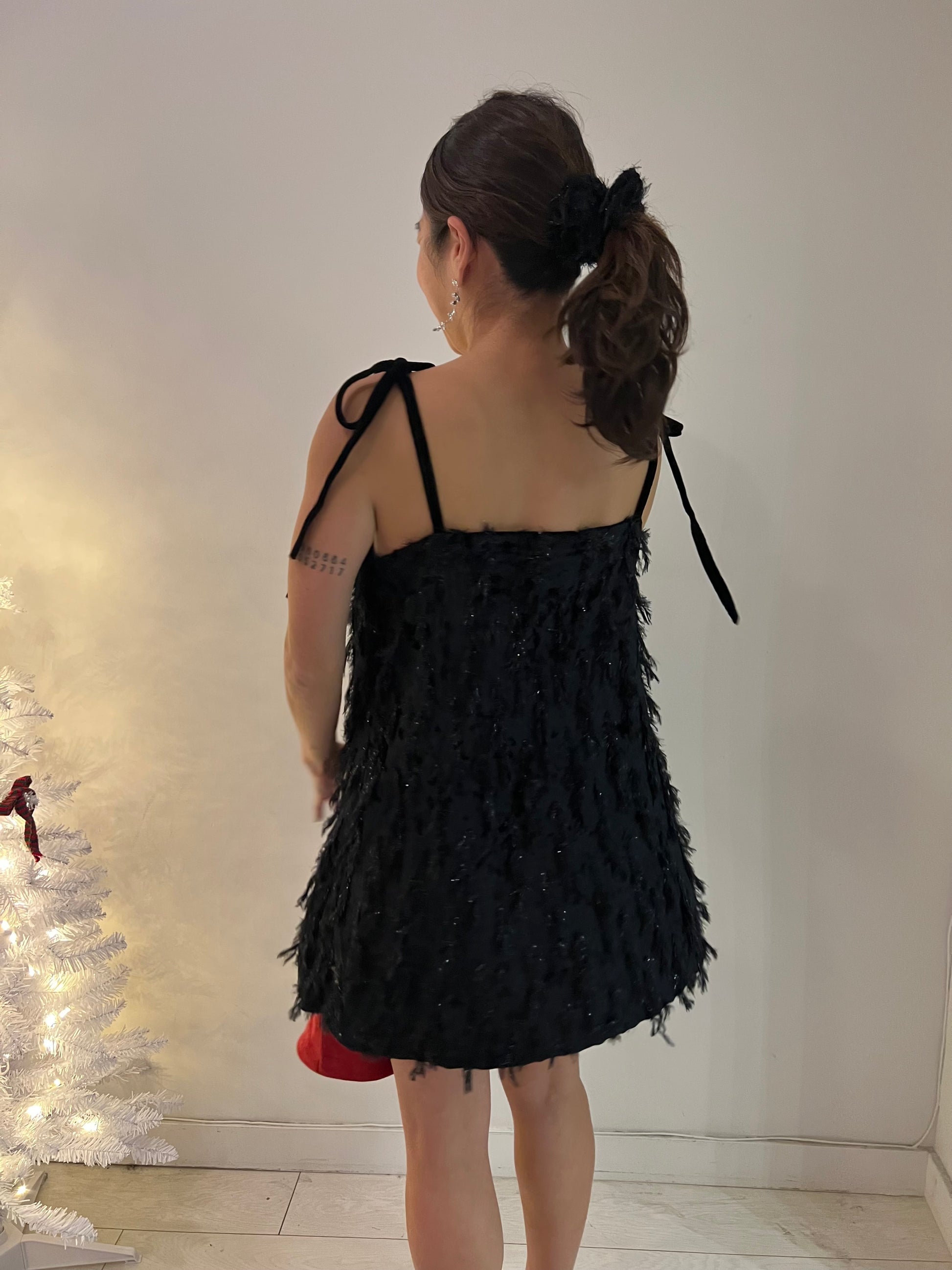 IVY Glitter fringe dress IVY Glitter fringe dress