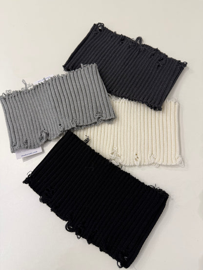 GLAS Distressed knit headband