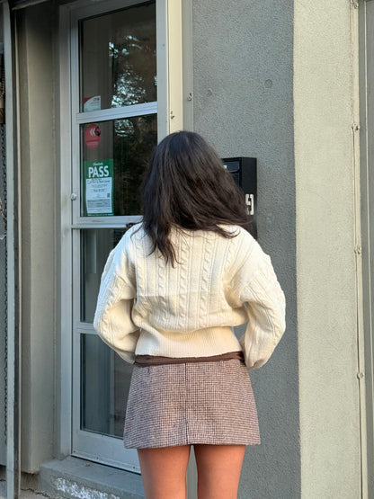 TIDE Cable-knit cardigan