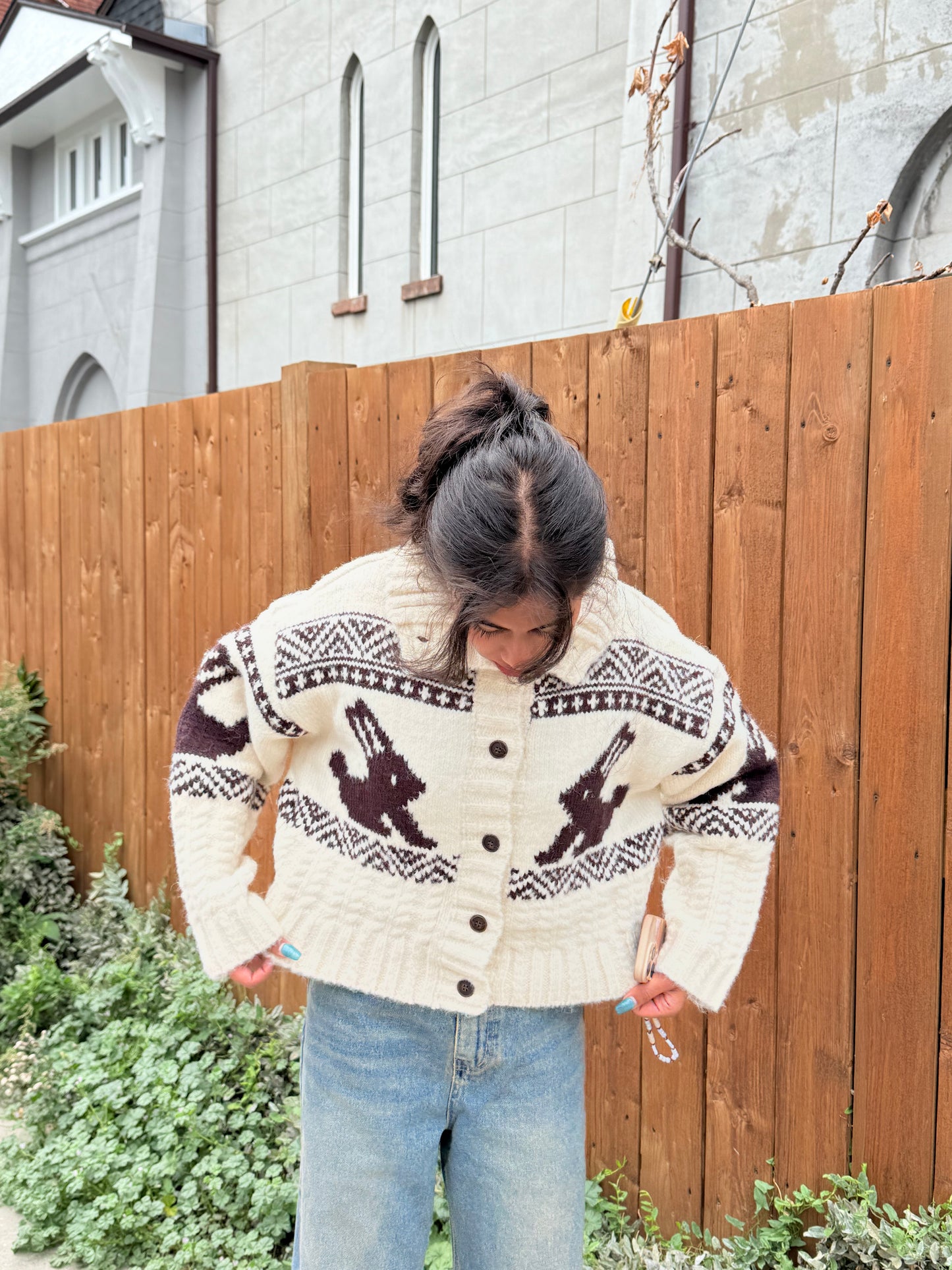 WALA Bunny Cardigan
