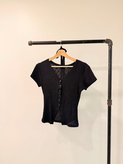 PEACE Button-up top