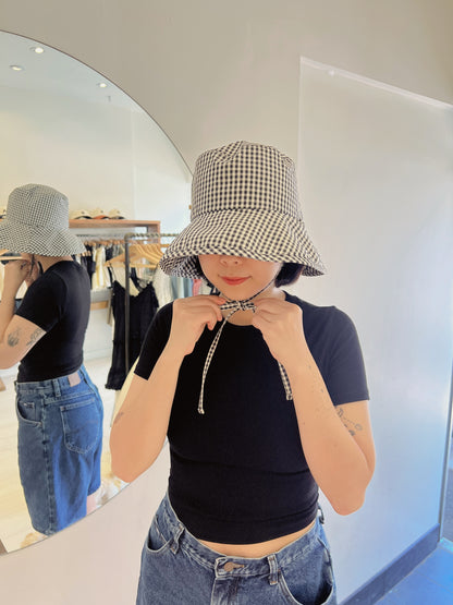 EMMY Checkered bucket hat