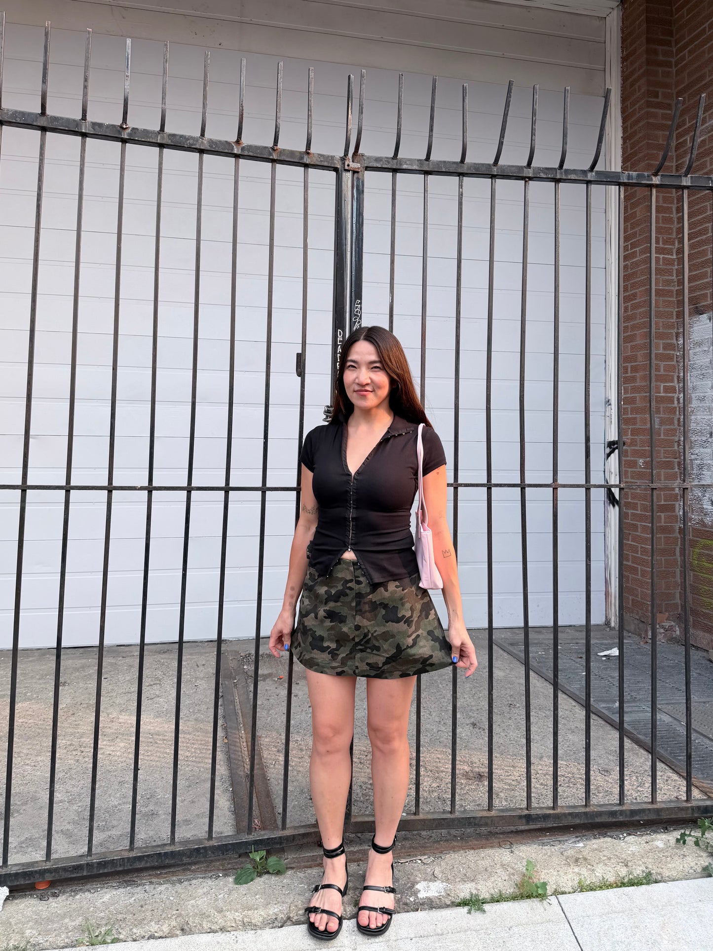 ROBYN Camo skirt
