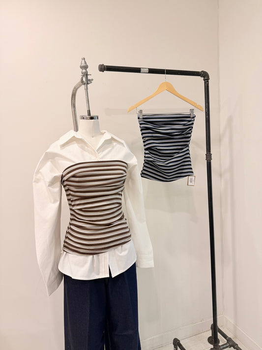 INFO Multi-stripe tubetop