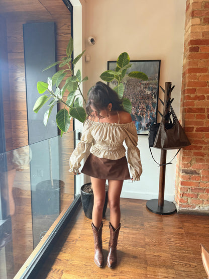 REASON Off shoulder blouse