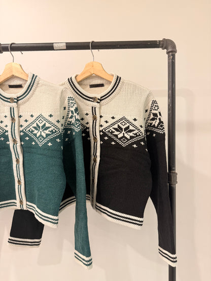 DUNE Nordic cardigan