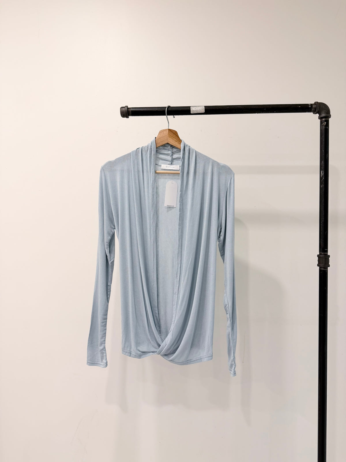 BRIDIE Drape wrap top