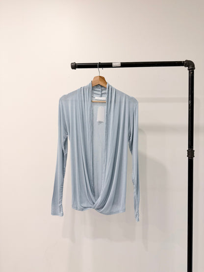 BRIDIE Drape wrap top