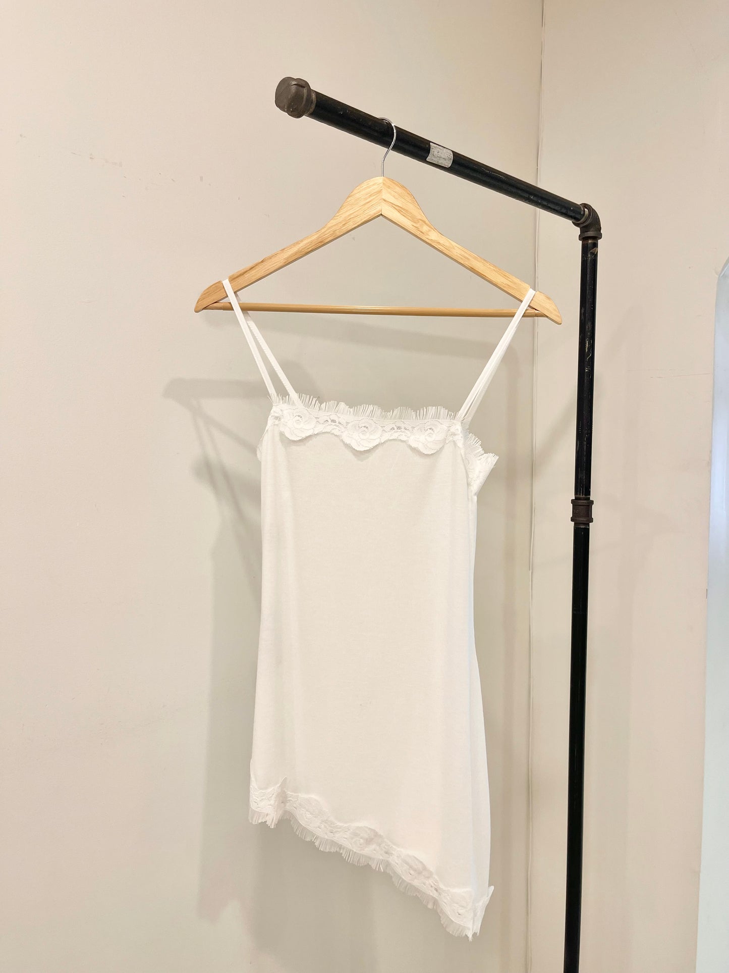 PAULA Asymmetrical slip dress