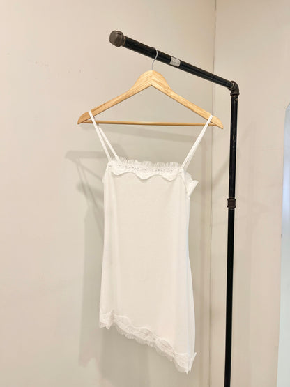 PAULA Asymmetrical slip dress