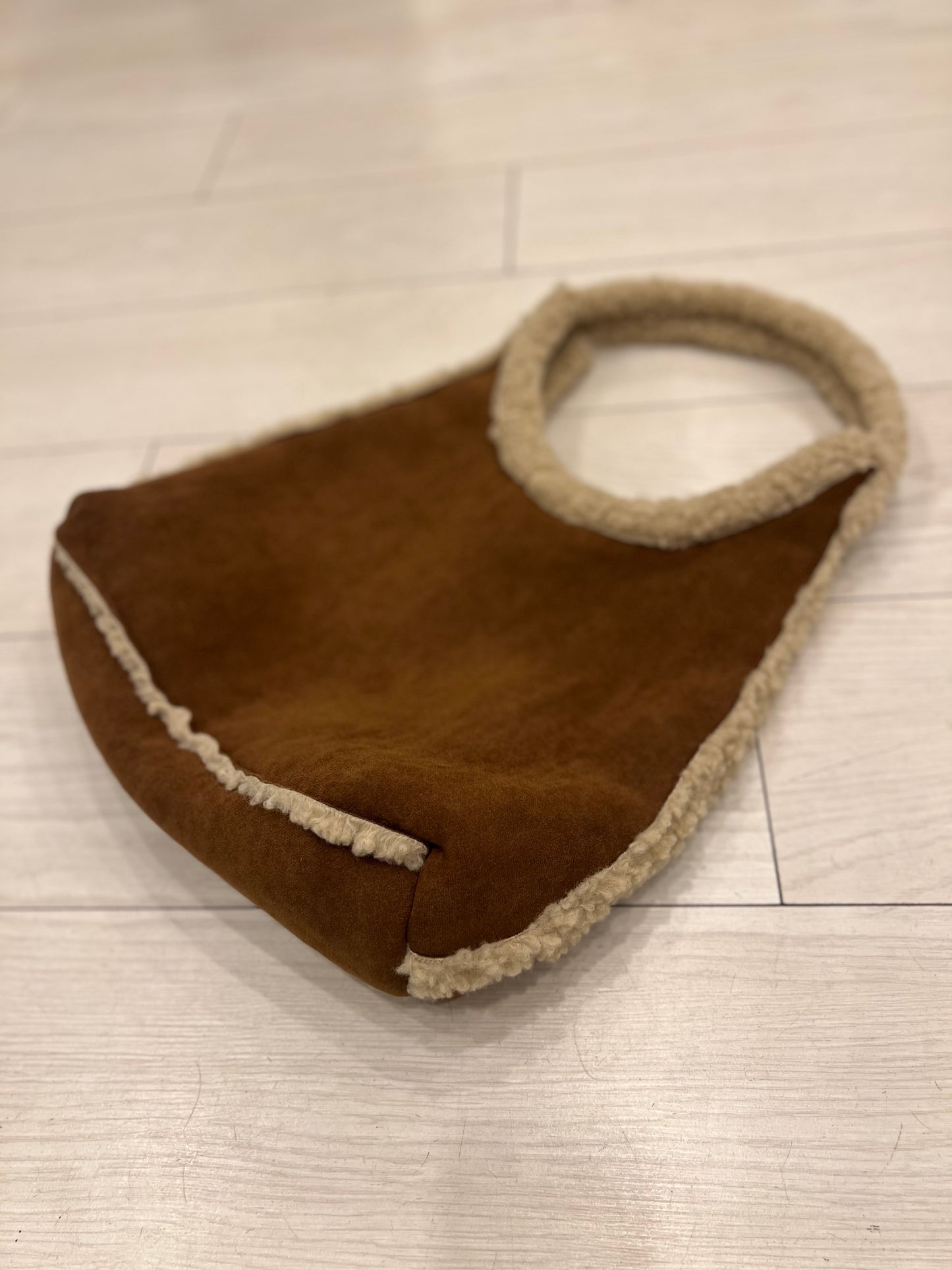 ORING Shearling tote bag