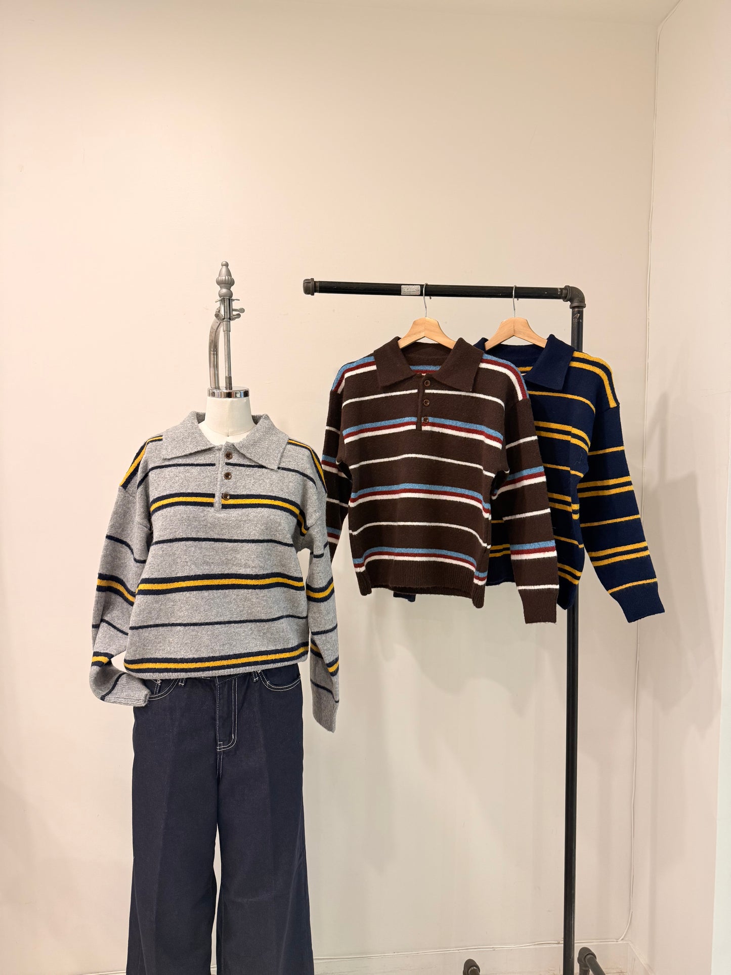 NEAT Oversized striped sweater