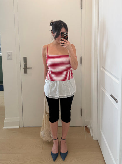 SELENA Peplum top
