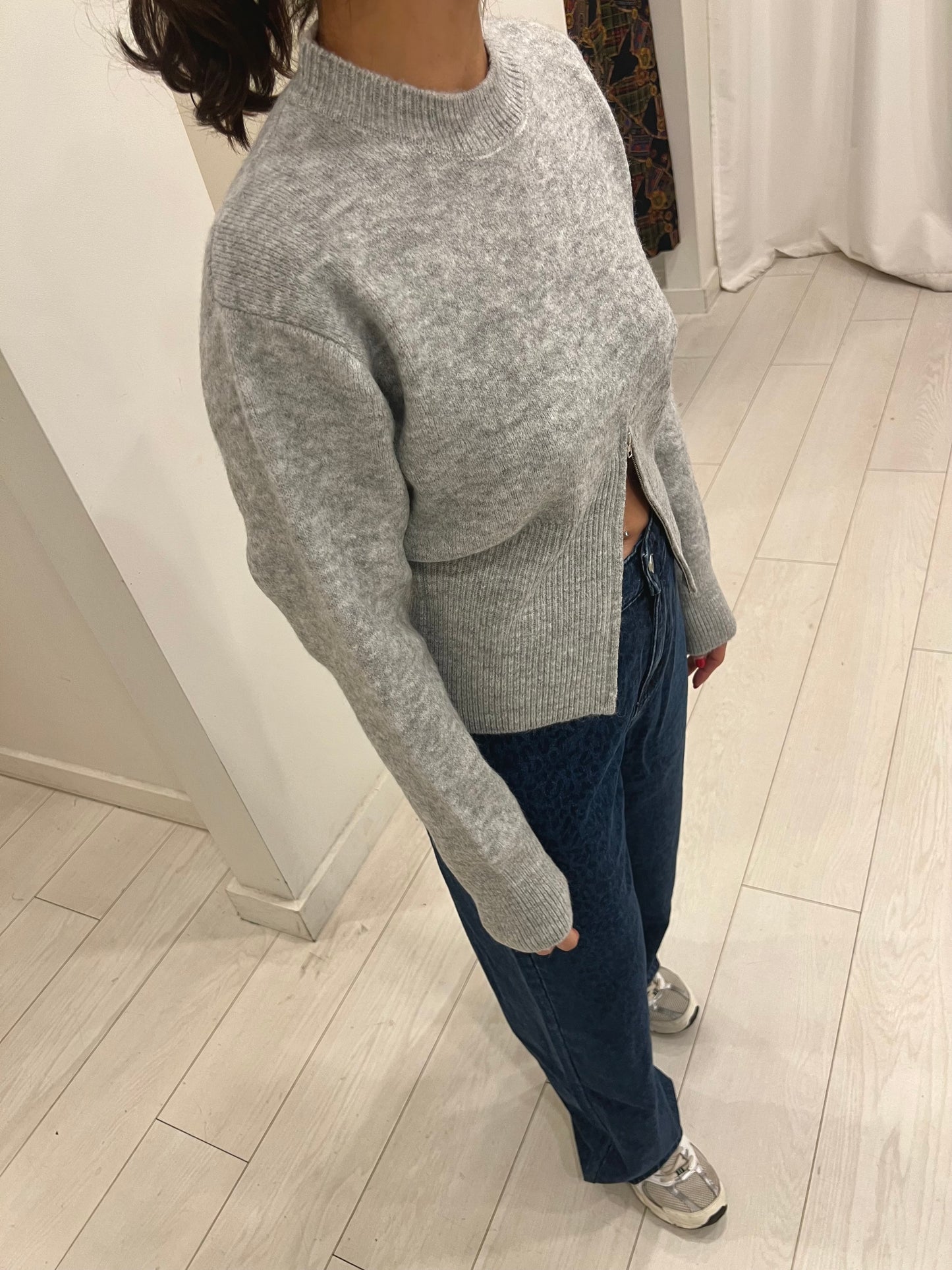 KARA Half zip up sweater