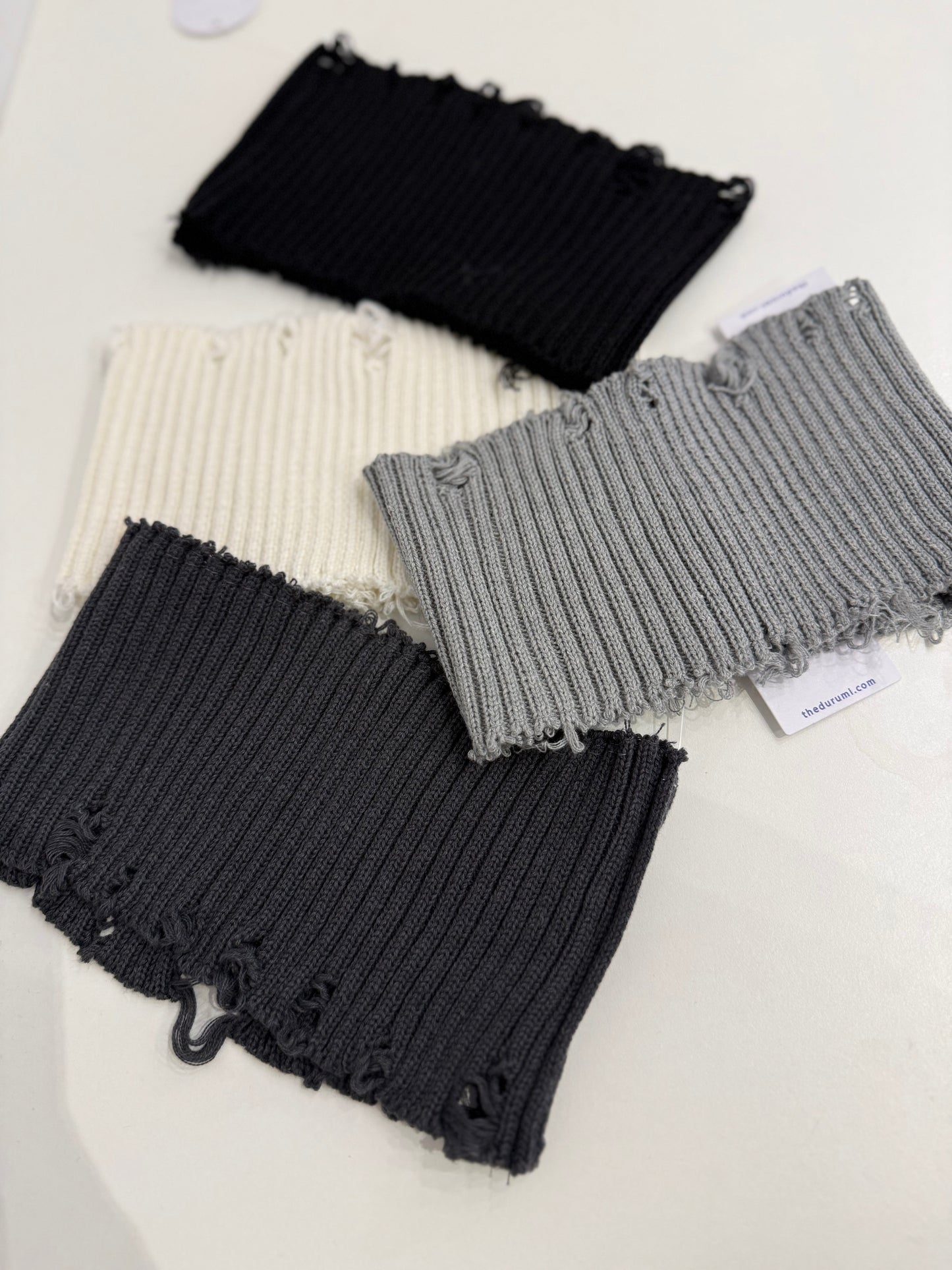 GLAS Distressed knit headband