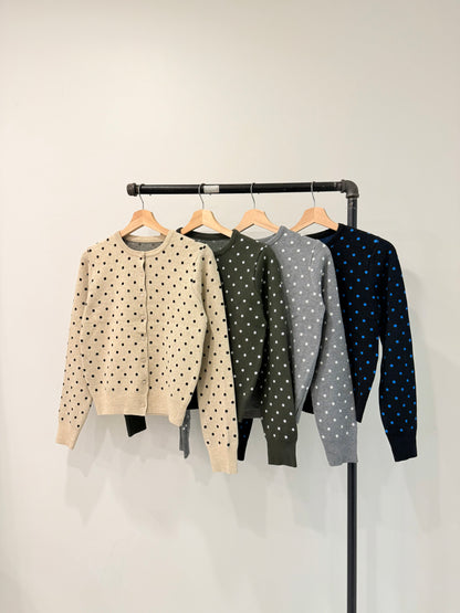CRASH Polkadot cardigan