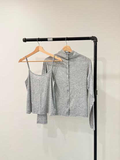 MUTE Soft cardigan set