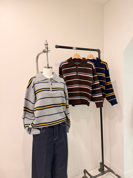 NEAT Oversized striped sweater