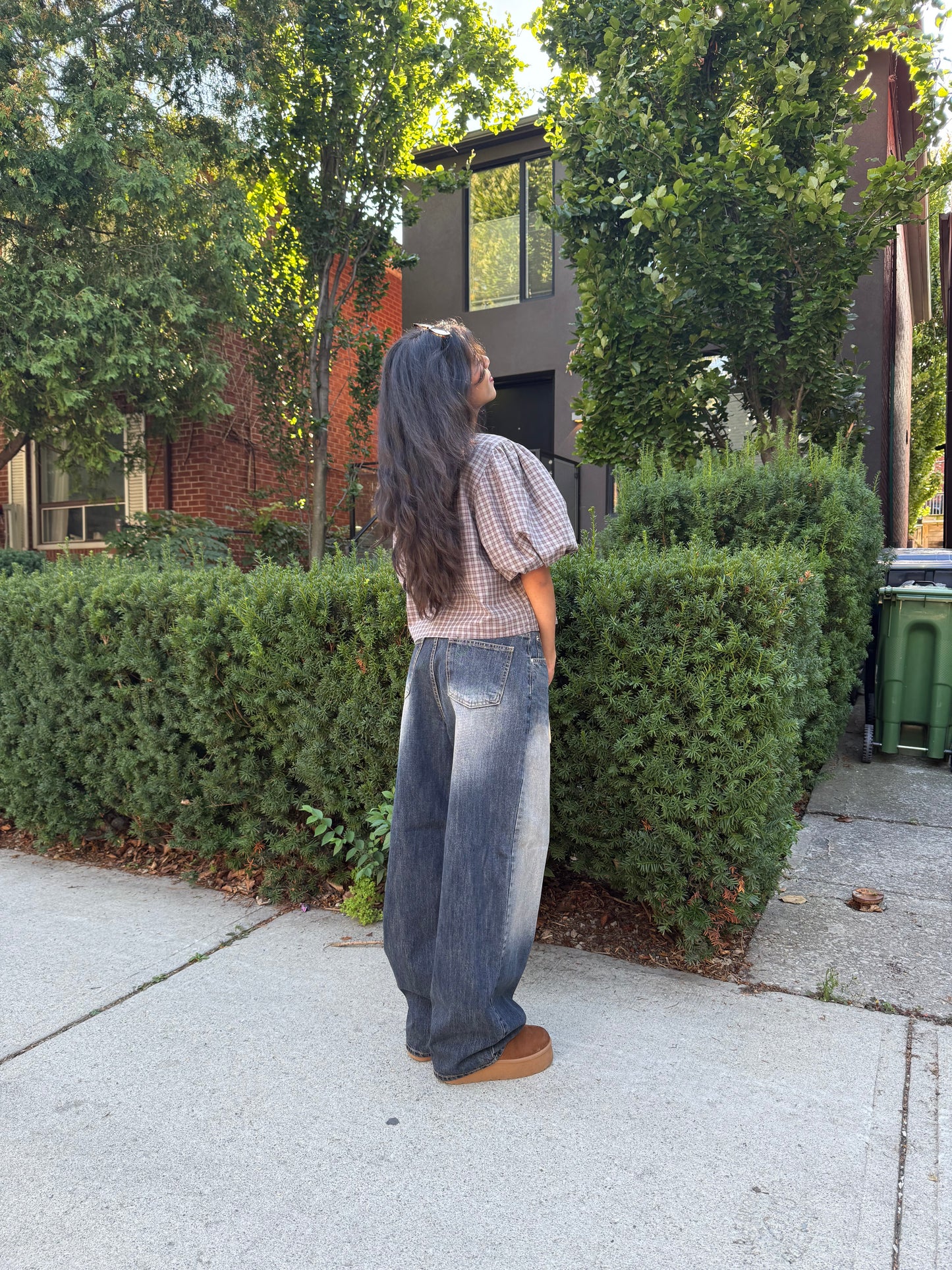 SAM Acid washed baggy jeans