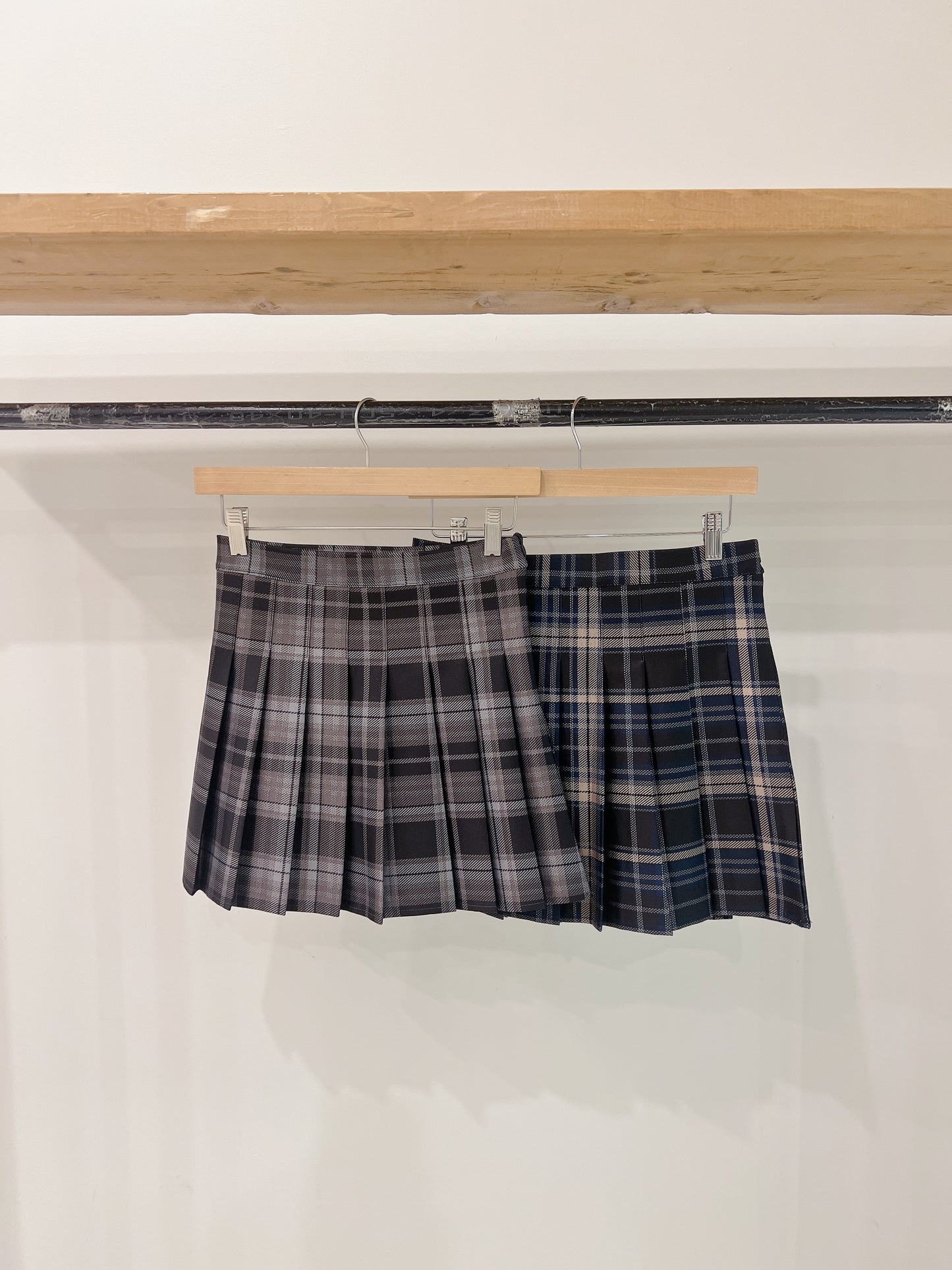 NAMI Plaid mini skirt