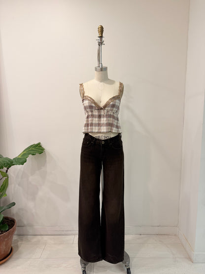 LEGIN Plaid camisole