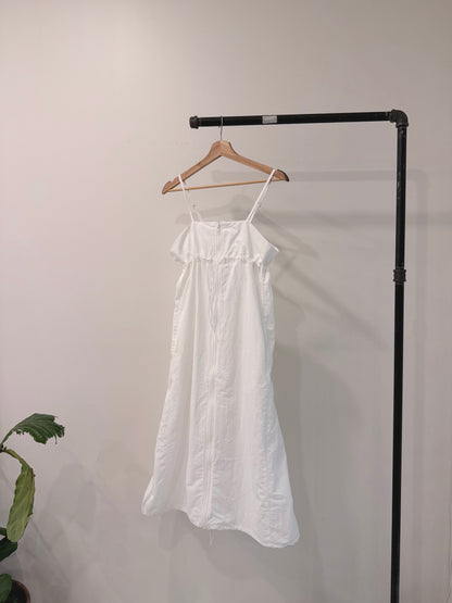 ELODIE Shirred maxi dress