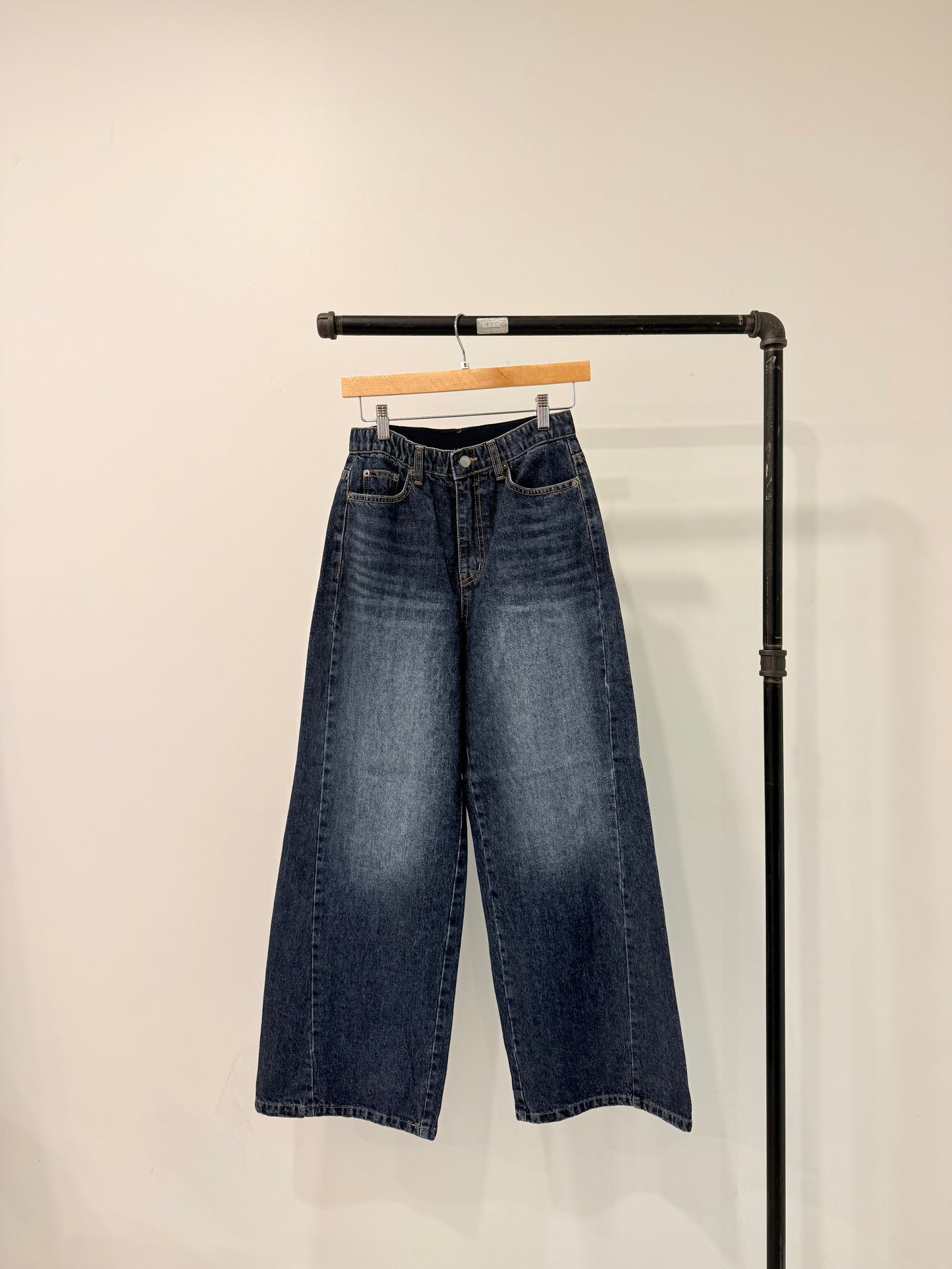 SELLE Diagonal seam jeans