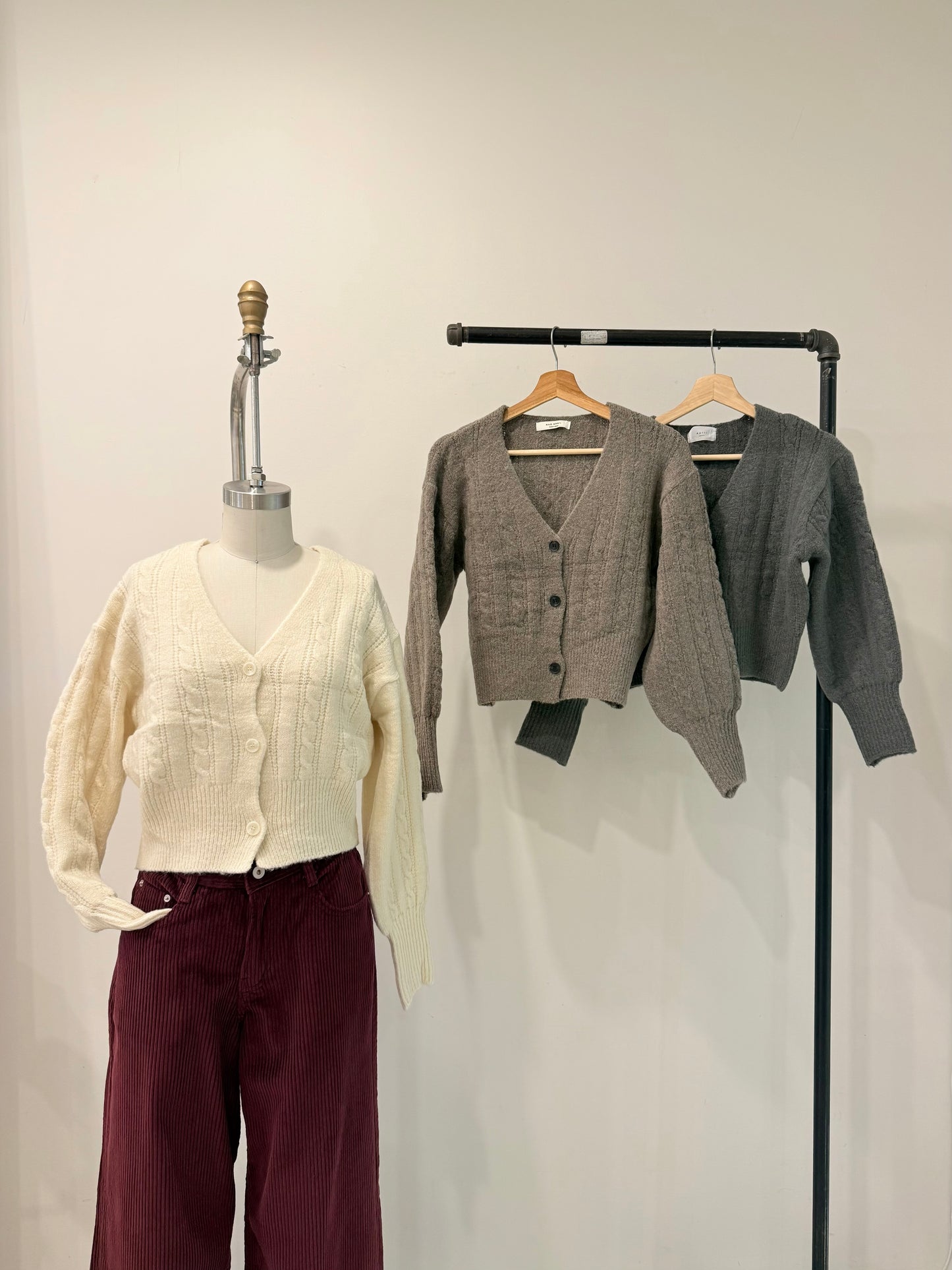 TIDE Cable-knit cardigan