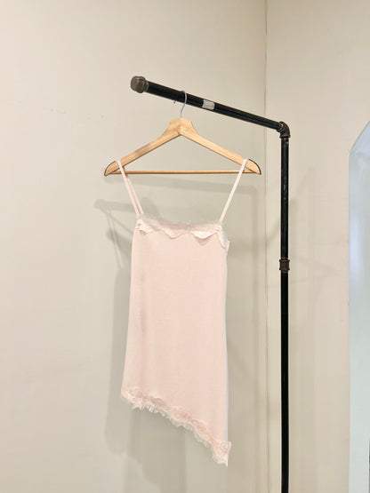 PAULA Asymmetrical slip dress