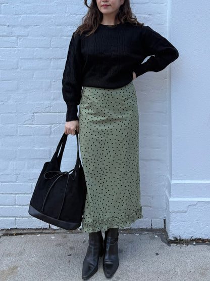 DIA Polkadot maxi skirt