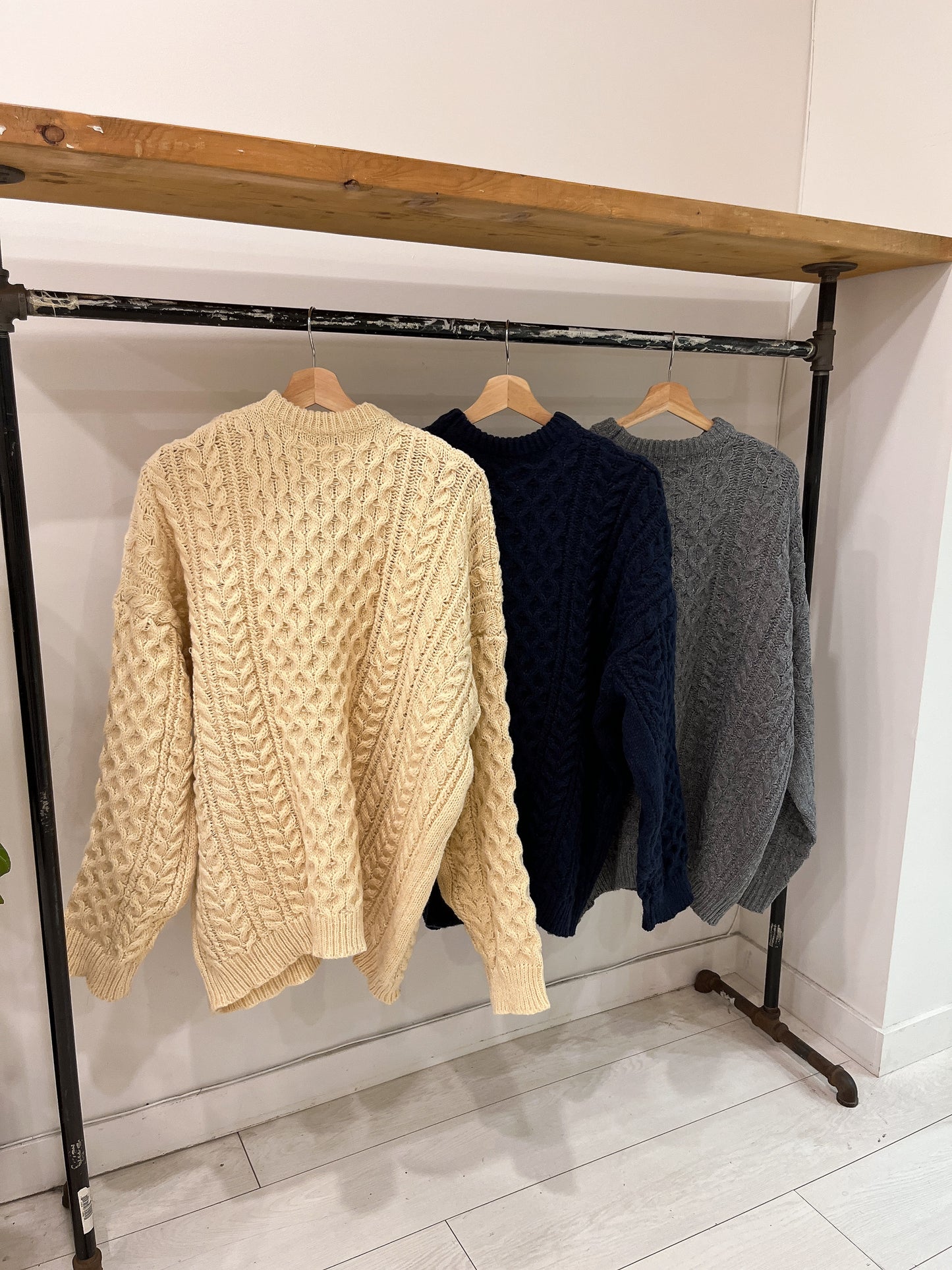 WESTER Cable-knit sweater