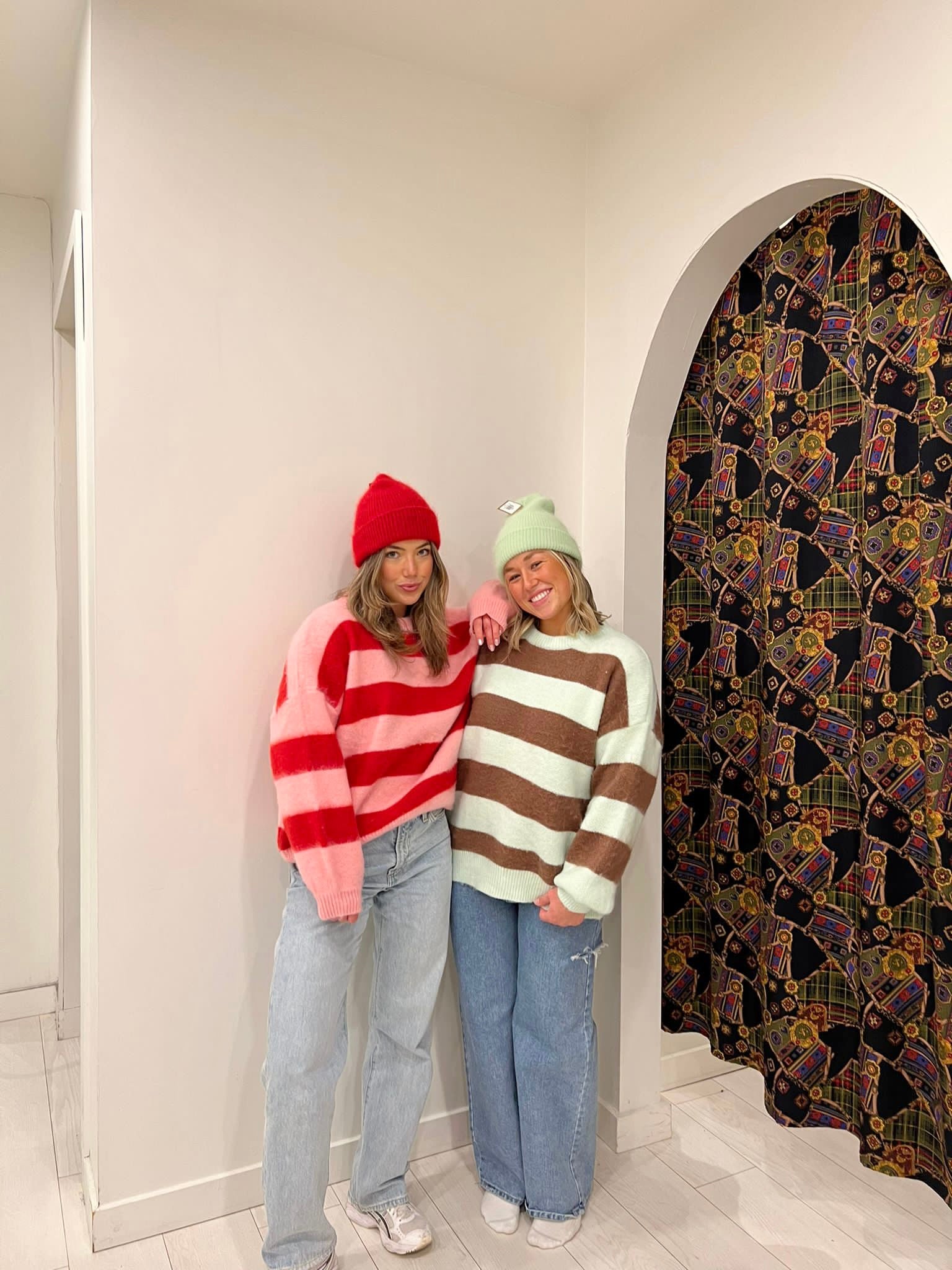 COCO Oversized stripe sweater