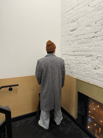 LIAMS Unisex herringbone coat