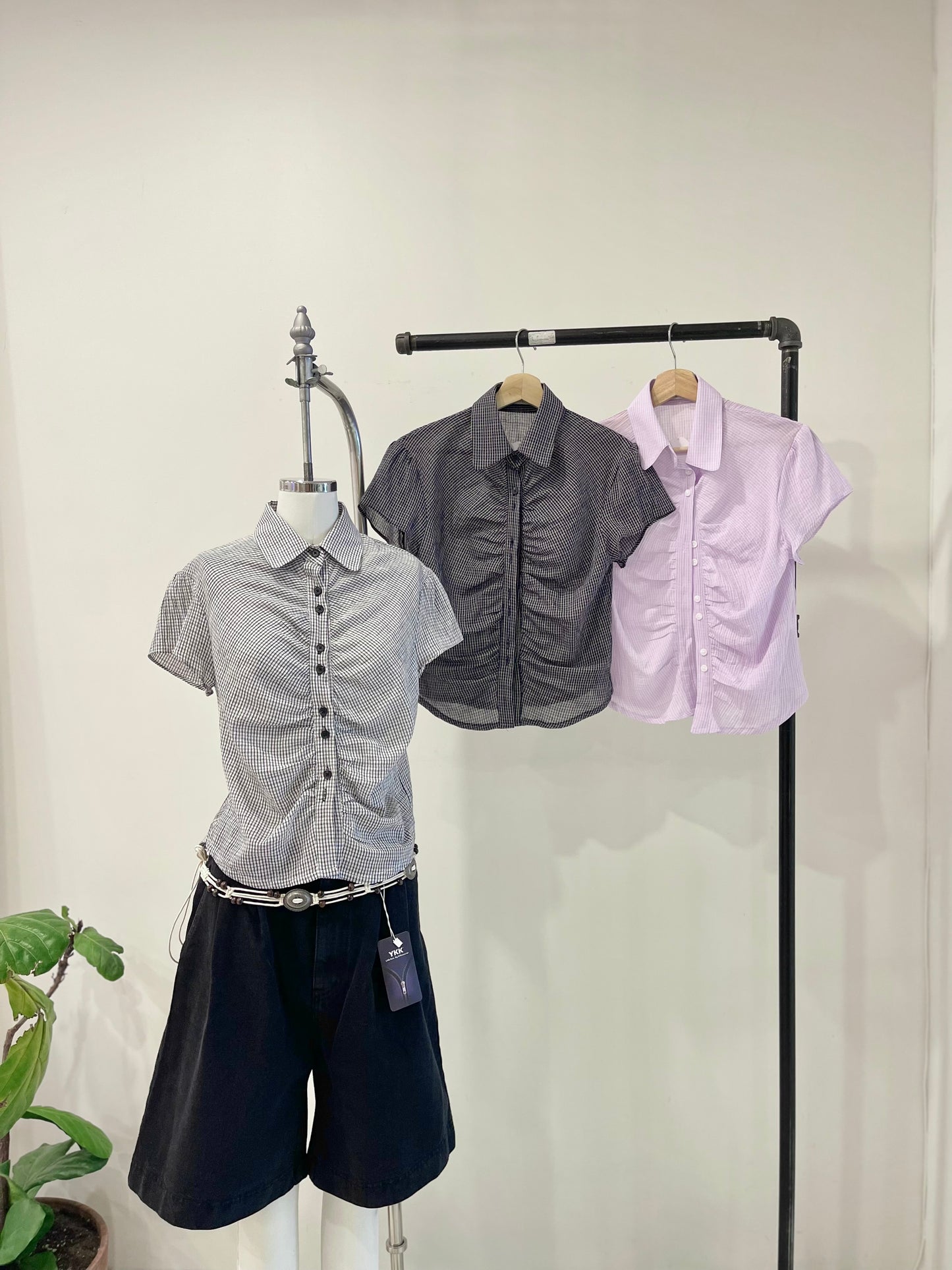BIRDIE Gingham shirt