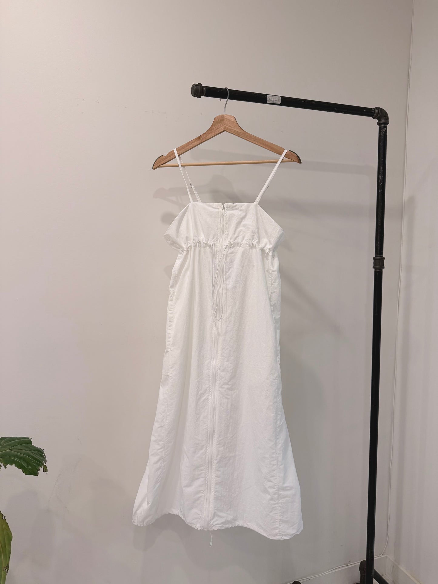 ELODIE Shirred maxi dress