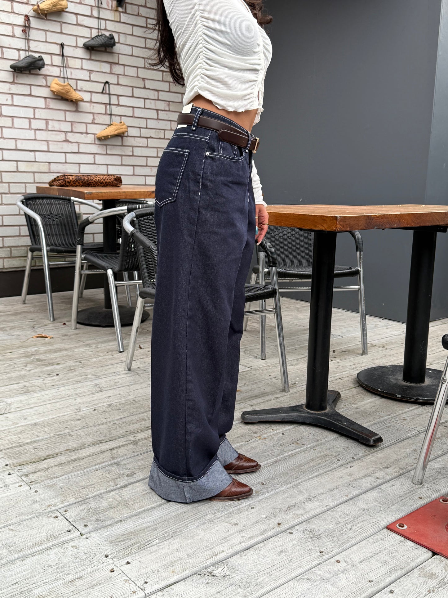 TABI Roll-up jeans