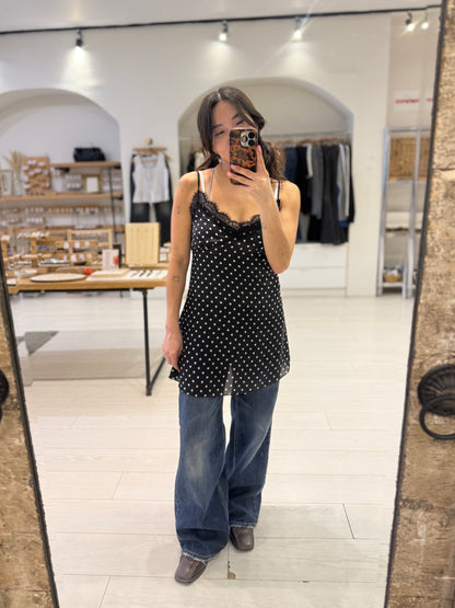 NEXT Polkadot slip dress
