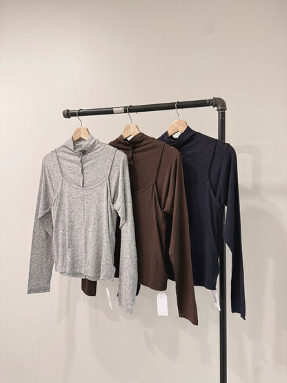 MUTE Soft cardigan set