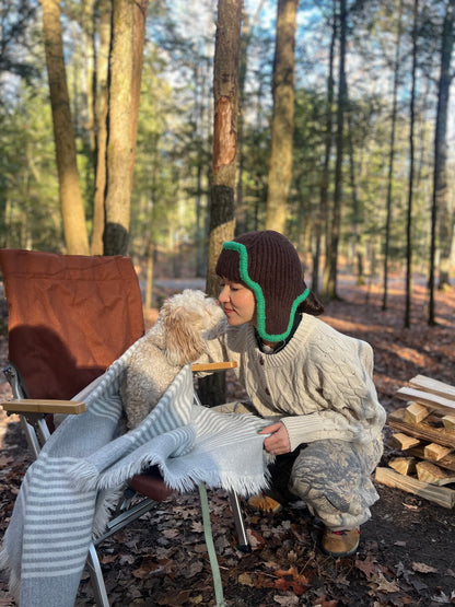 BREATH Earflap beanie