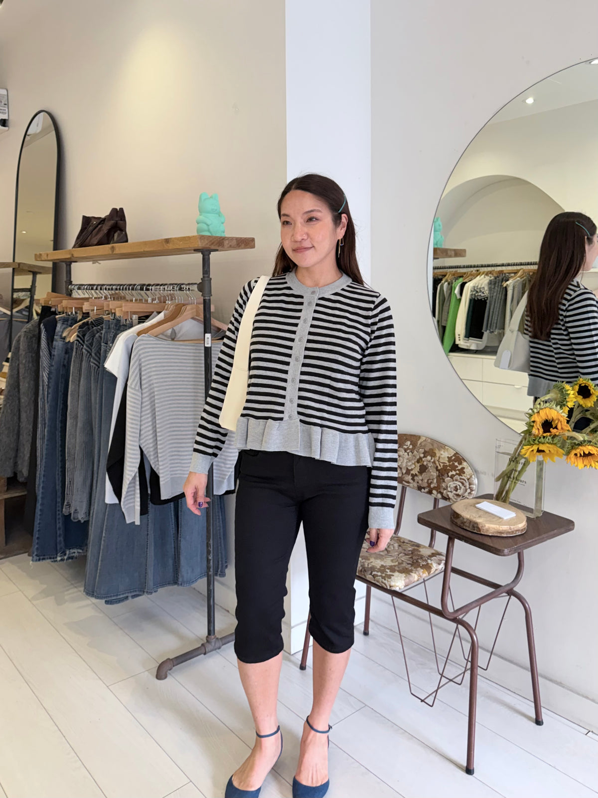 ANNIE Frill cardigan