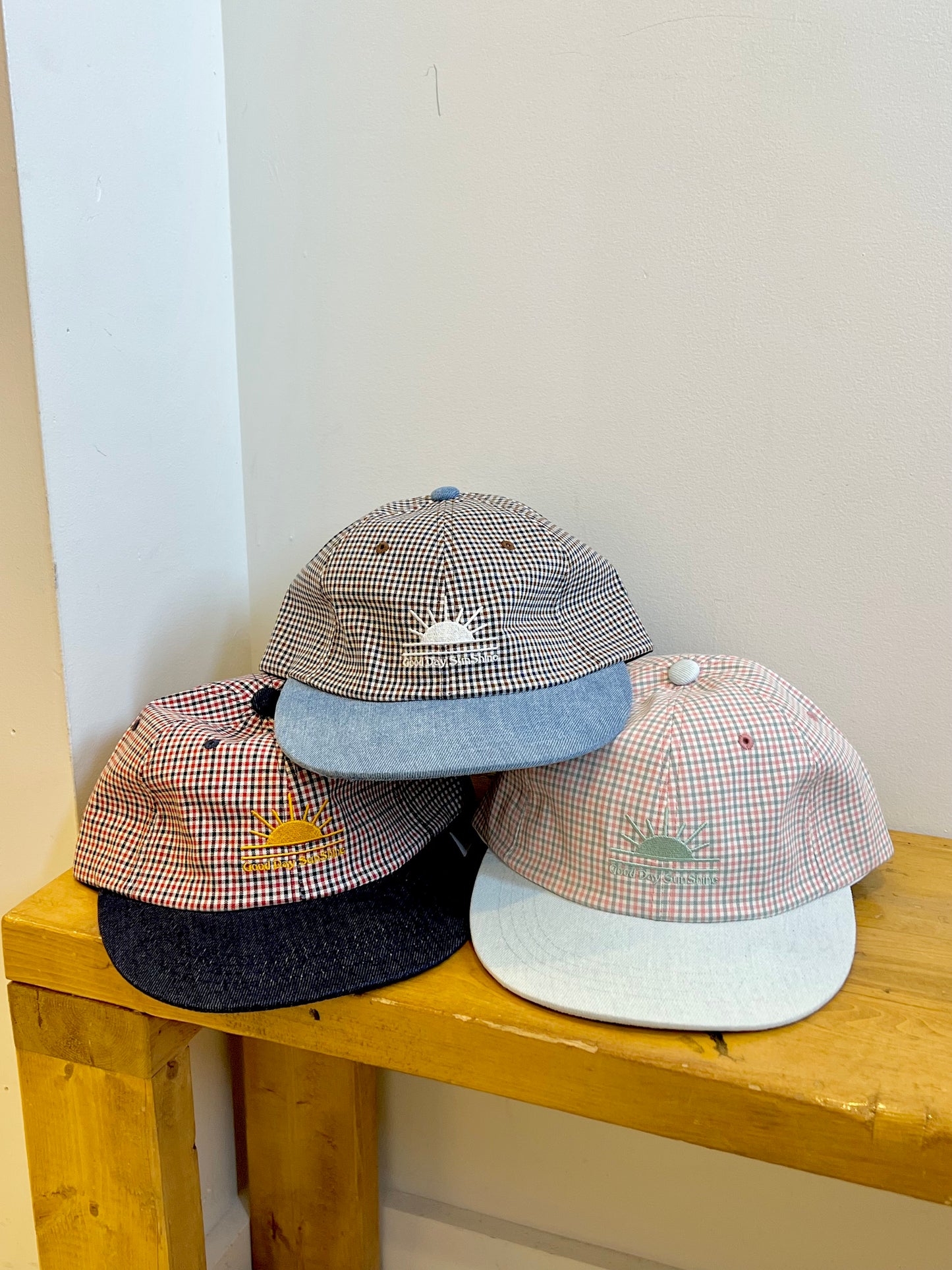 UPPER Glen plaid two-tone cap