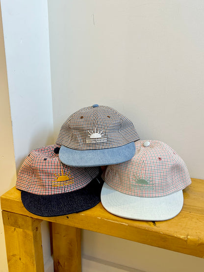 UPPER Glen plaid two-tone cap