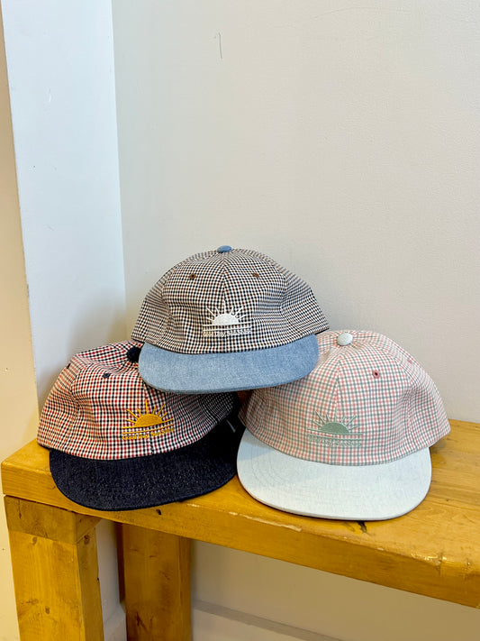 UPPER Glen plaid two-tone cap