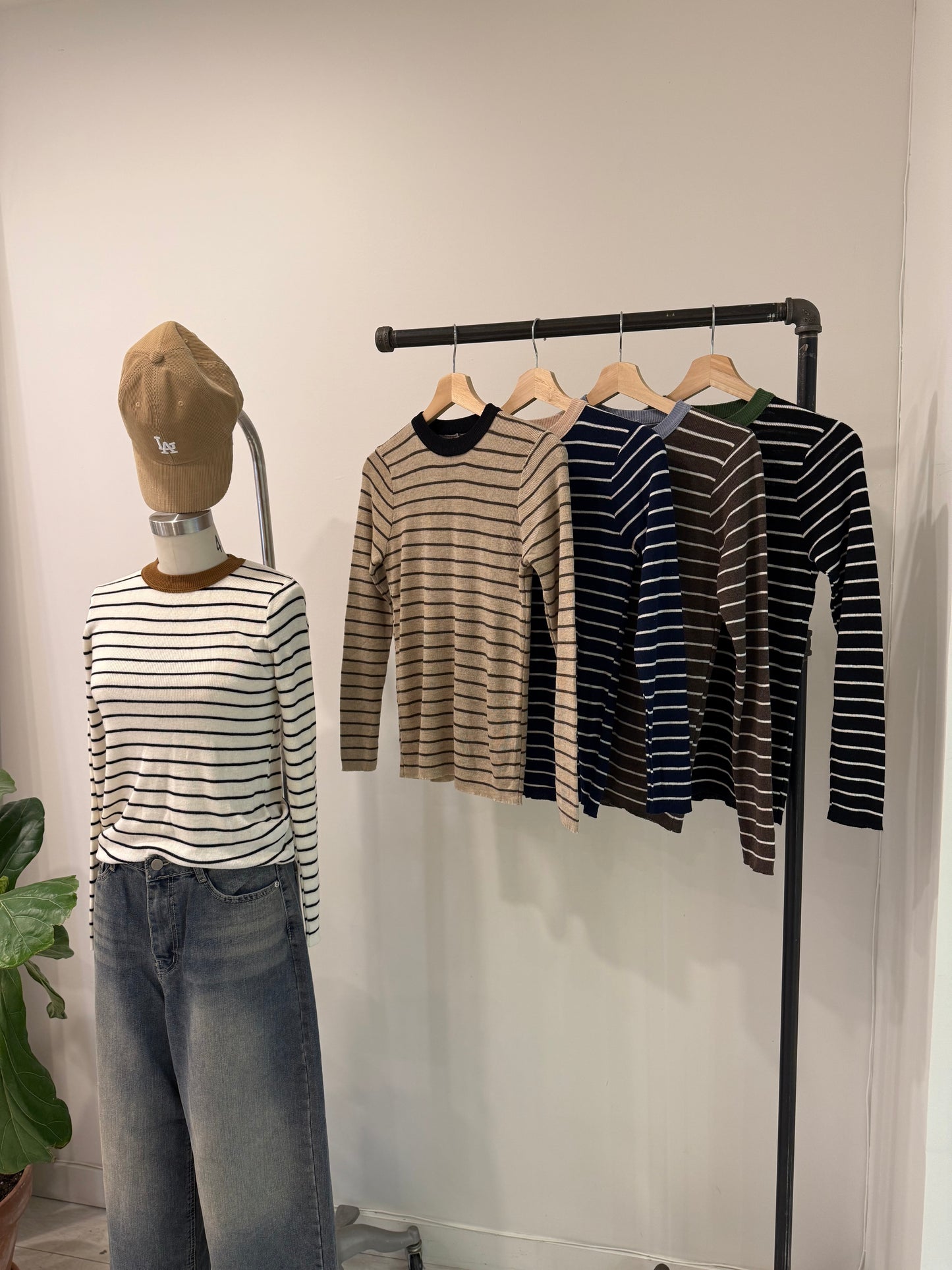 LEENA Stripe summer knit